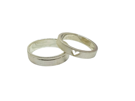 Wedding rings, DIY rings, silver rings