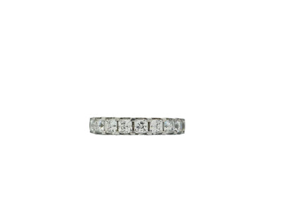 585 White Gold Elegant Ring with Diamonds 1.60 ct