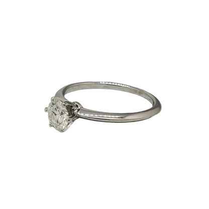 925 Silver Classic Ring with Moissanite an Engagement Ring