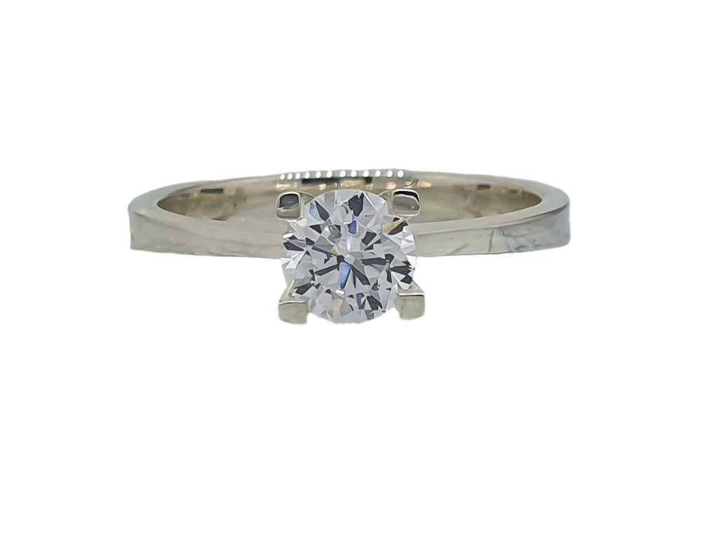 Cubic Zirconia Engagement Ring, Proposal Ring