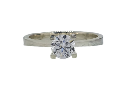 Cubic Zirconia Engagement Ring, Proposal Ring